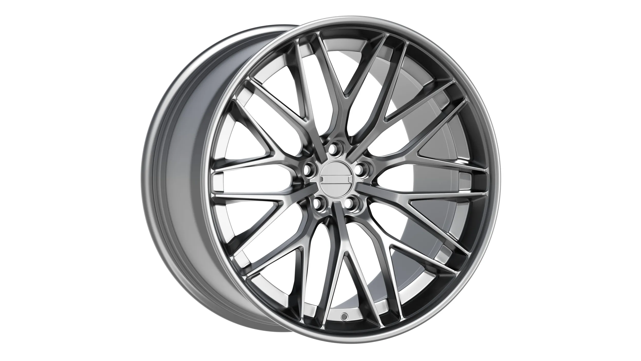 FORGED WHEEL V1 3D Model .c4d .max .obj .3ds .fbx .stl .blend 