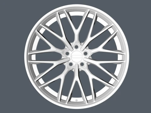 FORGED WHEEL V1 3D Model