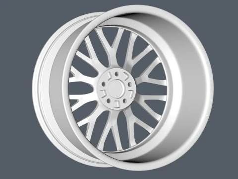 FORGED WHEEL V1 3D Model