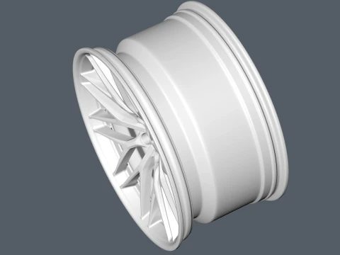 FORGED WHEEL V1 3D Model