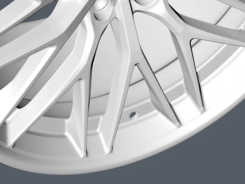 FORGED WHEEL V1 3D Model