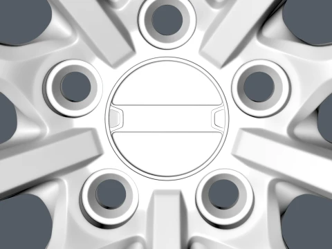 FORGED WHEEL V1 3D Model