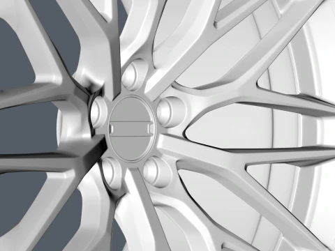 FORGED WHEEL V1 3D Model