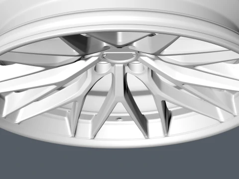 FORGED WHEEL V1 3D Model