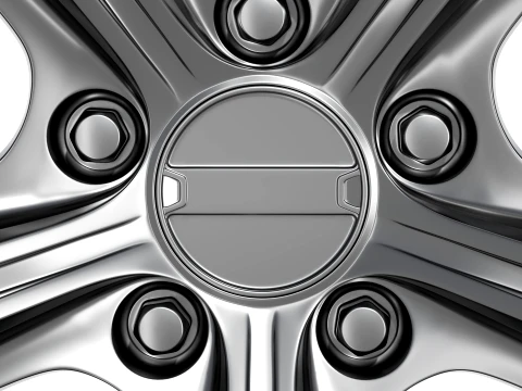 FORGED WHEEL V2 3D Model