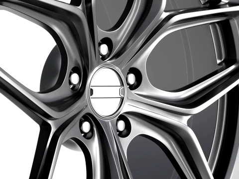 FORGED WHEEL V2 3D Model