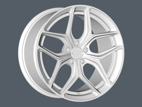 FORGED WHEEL V2 3D Model