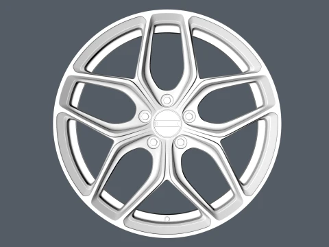 FORGED WHEEL V2 3D Model