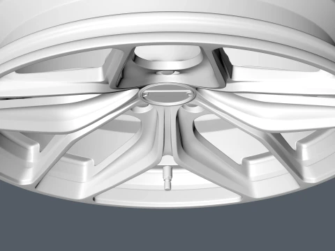 FORGED WHEEL V2 3D Model
