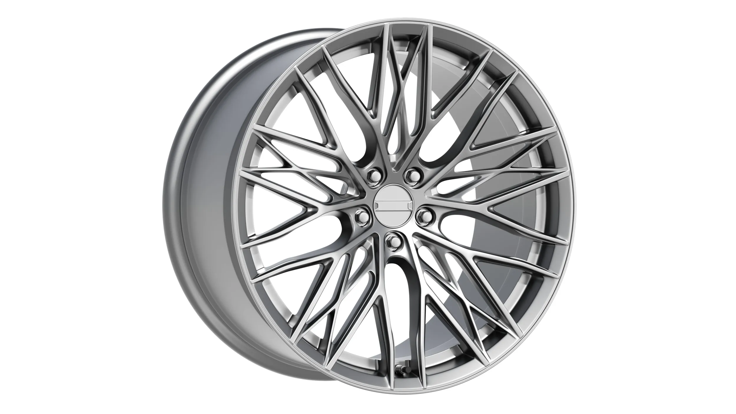 FORGED WHEEL V3 3D Model .c4d .max .obj .3ds .fbx .stl .blend 