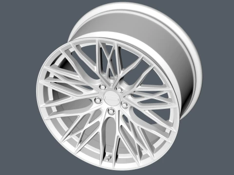 FORGED WHEEL V3 3D Model