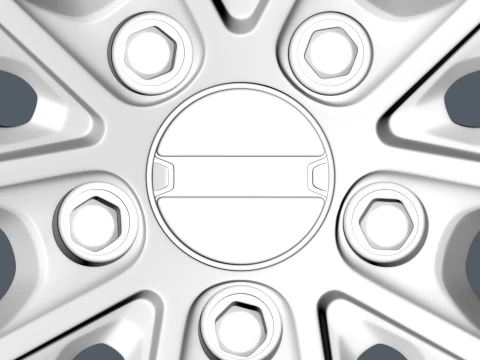 FORGED WHEEL V3 3D Model