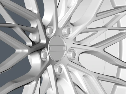FORGED WHEEL V3 3D Model