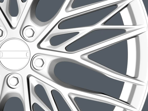 FORGED WHEEL V3 3D Model