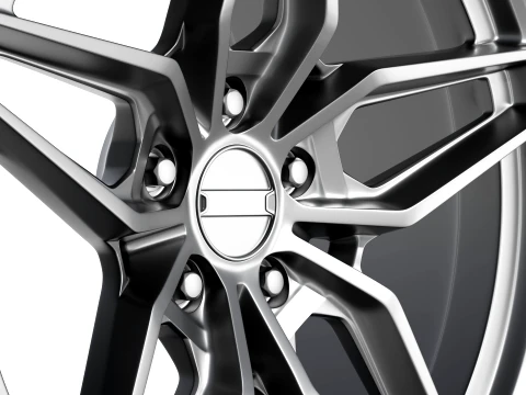 FORGED WHEEL V5 3D Model