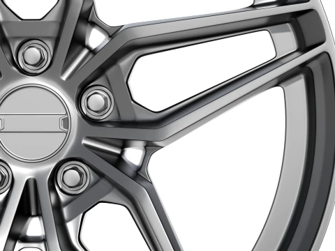 FORGED WHEEL V5 3D Model