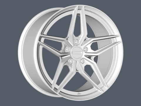 FORGED WHEEL V5 3D Model