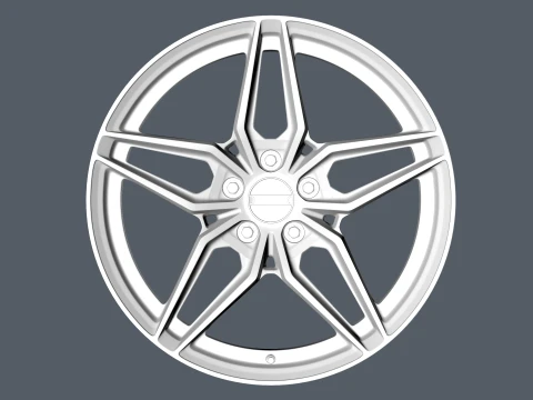 FORGED WHEEL V5 3D Model
