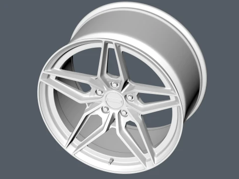 FORGED WHEEL V5 3D Model
