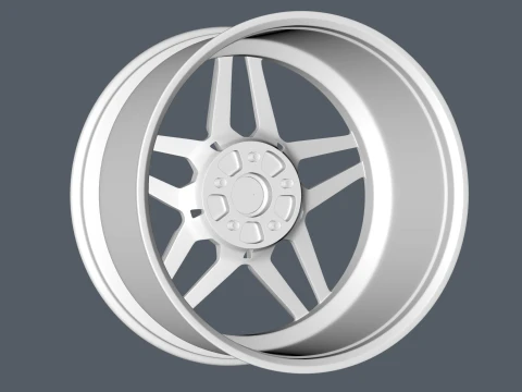 FORGED WHEEL V5 3D Model