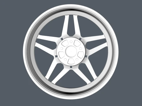 FORGED WHEEL V5 3D Model