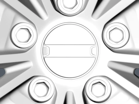 FORGED WHEEL V5 3D Model