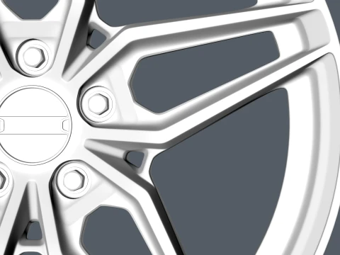 FORGED WHEEL V5 3D Model