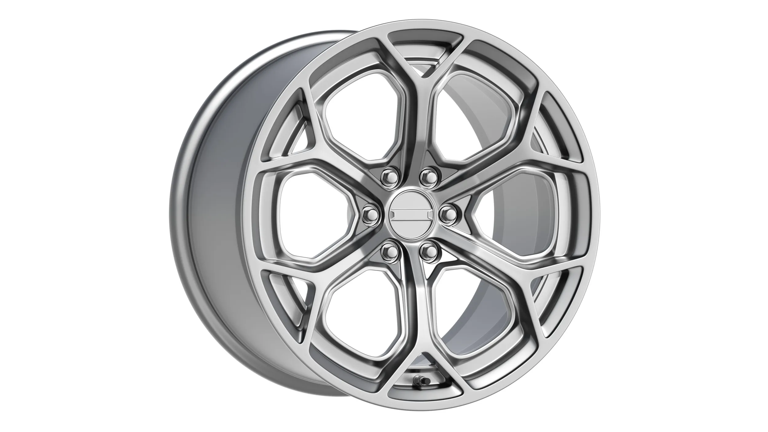 FORGED WHEEL V6 3D Model .c4d .max .obj .3ds .fbx .stl .blend 