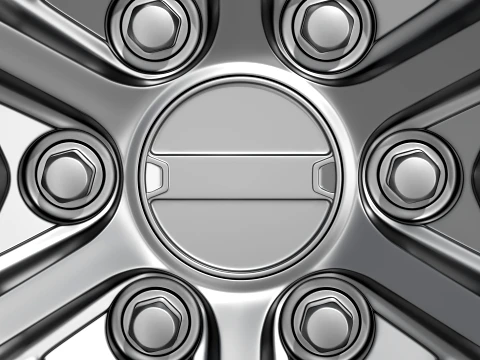 FORGED WHEEL V6 3D Model