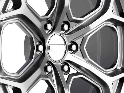 FORGED WHEEL V6 3D Model