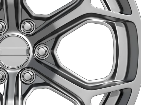 FORGED WHEEL V6 3D Model
