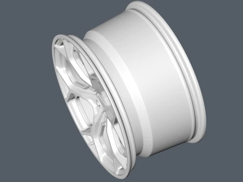 FORGED WHEEL V6 3D Model