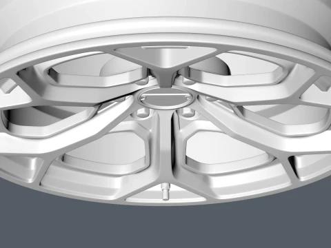 FORGED WHEEL V6 3D Model
