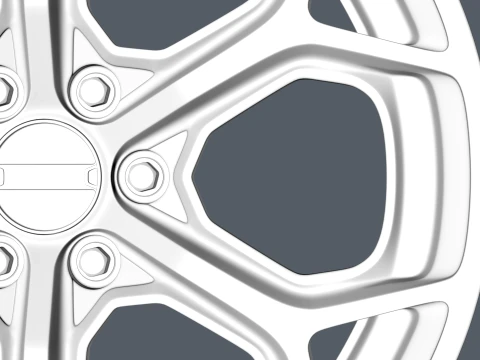 FORGED WHEEL V6 3D Model