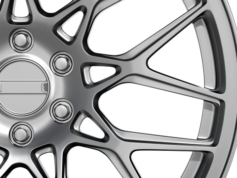 FORGED WHEEL V8 3D Model