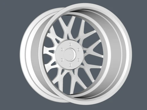 FORGED WHEEL V8 3D Model