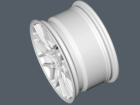 FORGED WHEEL V8 3D Model