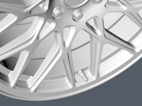 FORGED WHEEL V8 3D Model