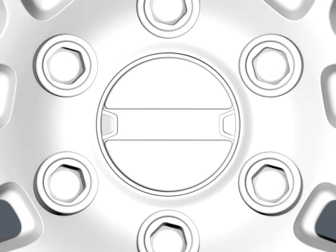FORGED WHEEL V8 3D Model