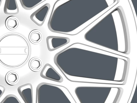 FORGED WHEEL V8 3D Model