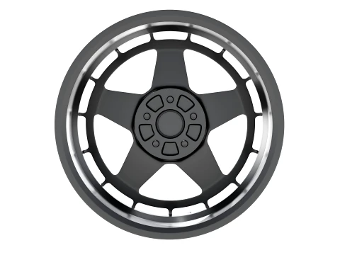 FORGED WHEEL V9 3D Model