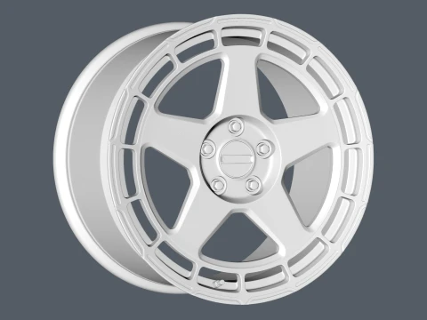 FORGED WHEEL V9 3D Model