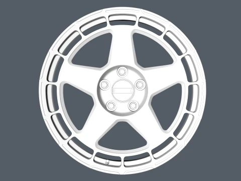 FORGED WHEEL V9 3D Model