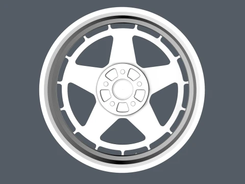 FORGED WHEEL V9 3D Model