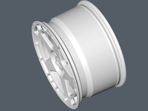 FORGED WHEEL V9 3D Model