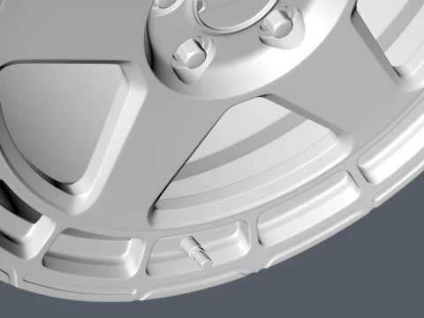 FORGED WHEEL V9 3D Model