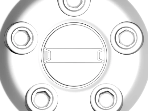 FORGED WHEEL V9 3D Model