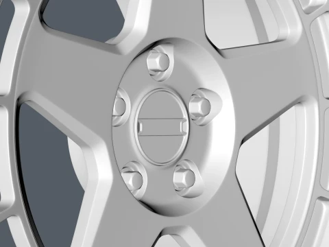 FORGED WHEEL V9 3D Model