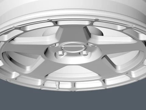 FORGED WHEEL V9 3D Model