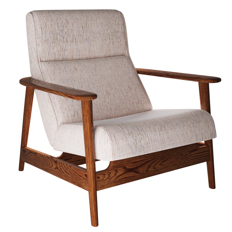 West-Elm-Mid-Century-Show-Wood-High-Back-Chair 3D-Modell .c4d .max .obj .3ds .fbx .stl .blend